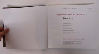 Important American Paintings: Timeless (Volume XII Fall 2011)