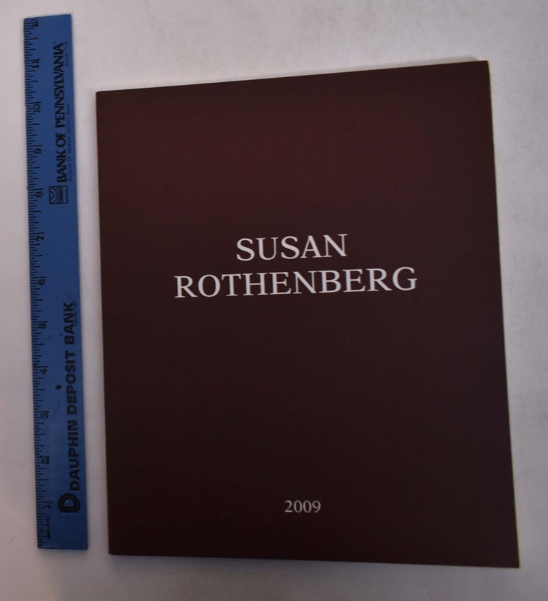 Item #168548 Susan Rothenberg. Susan Rothenberg.
