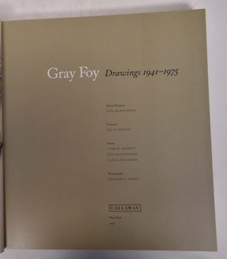 Gray Foy: Drawings, 1941-1975