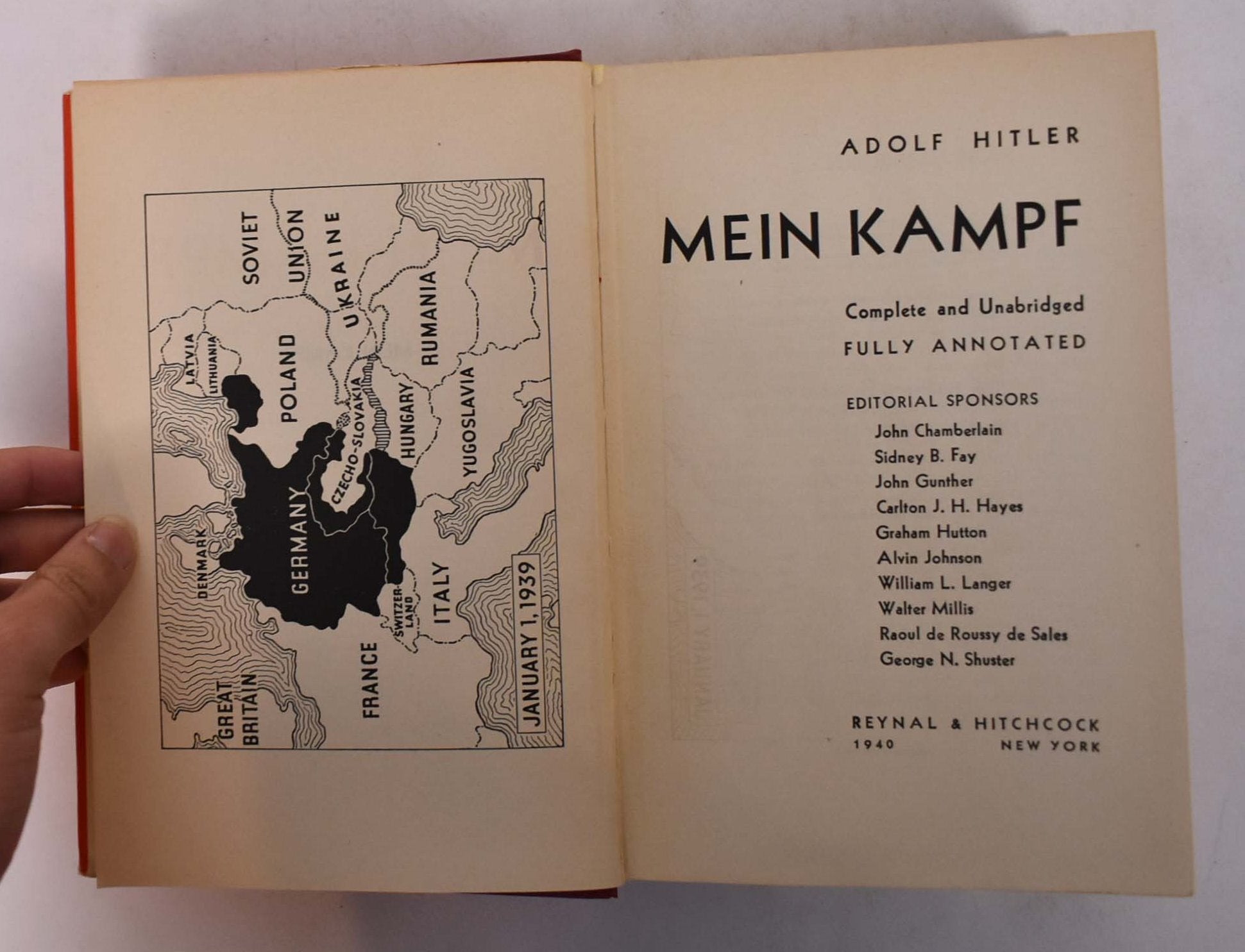 Mein Kampf Complete and Unabridged ; Fully Annotated | Adolf