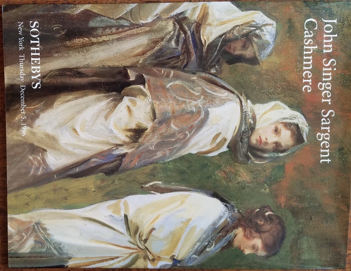  REGION ロイヤル・レジオン　シルク混五十織ガーゼ毛布 John Singer Sargent: Cashmere | Sotheby's