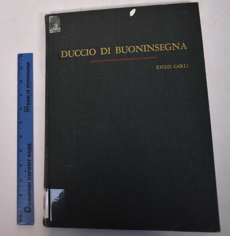 Item #168911 Duccio Di Buoninsegna. Enzo Carli.