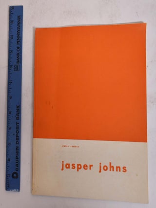 Item #168970 Jasper Johns et la métaphysique du lieu commun. [Extract from Cimaise no 55,...