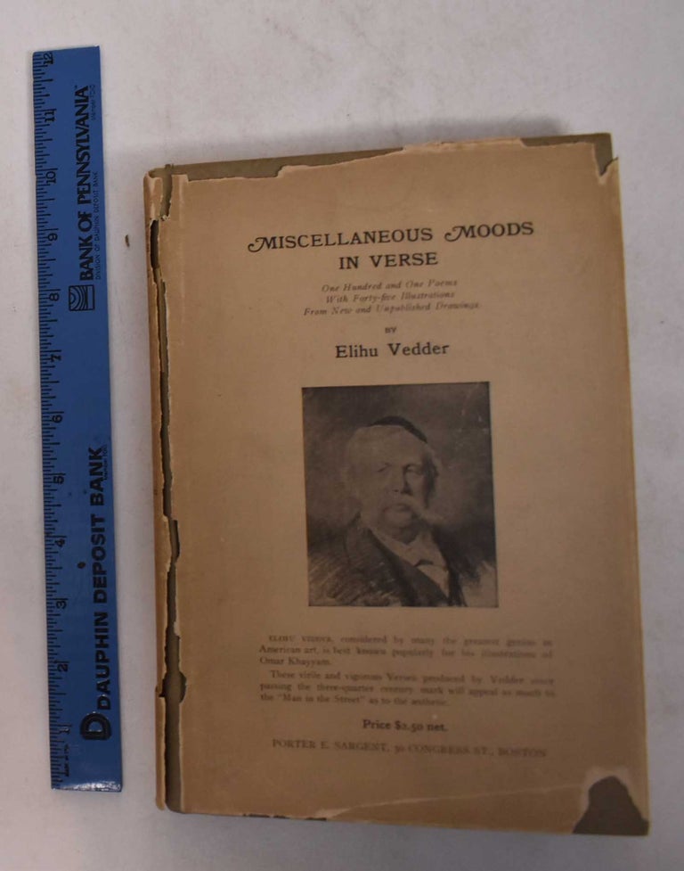 Item #168986 Miscellaneous Moods in Verse: One Hundred and One Poems with Illustrations. Elihu Vedder.