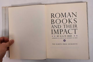 Roman books and their impact