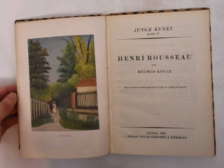 Junge Kunst, Band 27: Henri Rousseau