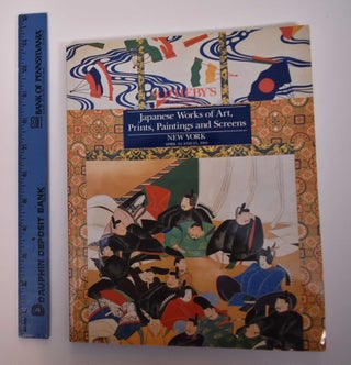 Item #169463 Japanese Works of Art, Prints, Paintings and Screens. Sotheby's