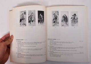 Collection Ernest Le Veel: Estampes Japonaises (1re Vente)