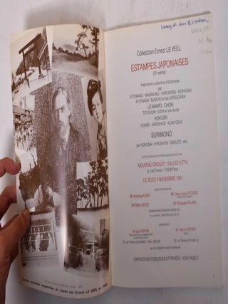Collection Ernest Le Veel: Estampes Japonaises (3e Vente)