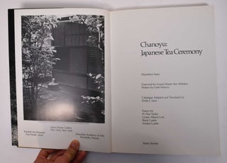 Chanoyu: Japanese Tea Ceremony