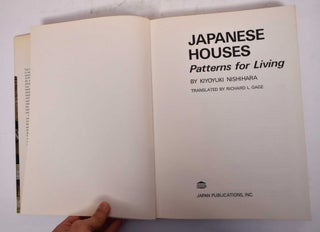 Japanese Houses: Patterns for Living