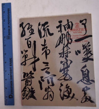 Item #170065 Fine Chinese Paintings and Calligraphy. Christie's