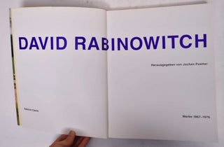 David Rabinowitch: Werke, 1967-1976