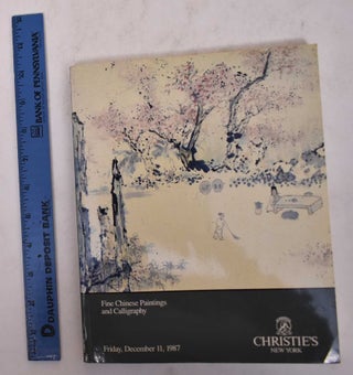Item #170086 Fine Chinese Paintings and Calligraphy. Christie's