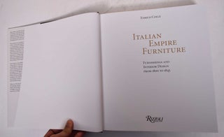 Italian Empire Furniture: Furnishings and Interior Design, 1800-1843