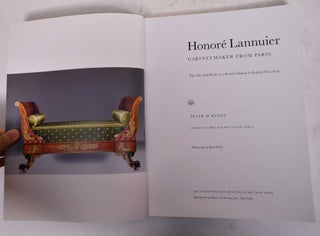 Honore Lannuier, Cabinetmaker from Paris