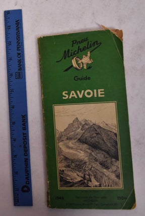 Item #170246 Guide Savoie. Services de Tourisme Michelin