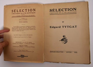 Selection, Chronique de la Vie Artistique, IV: Edgard Tytgat