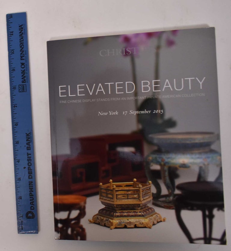 Item #170806 Elevated Beauty: Fine Chinese Display Stands from an Important Private American Collection. Christie's.