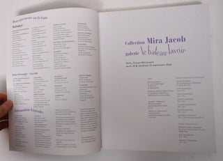 Collection Mira Jacob: Galerie le Bateau-Lavoir