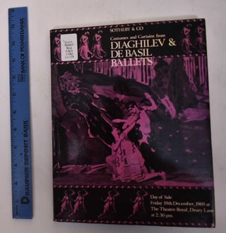 Item #170858 Costumes and Curtains from Diaghilev & De Basil Ballets. Sotheby, Co