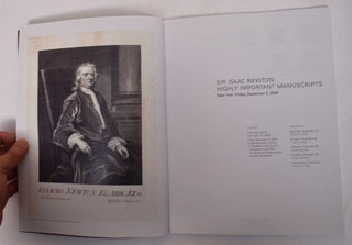 Sir Isaac Newton: Highly Important Manuscripts
