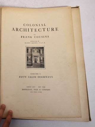 Colonial Architecture Series 1: Fifty Salem Doorways