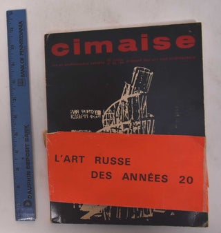 Item #170913 Cimaise: Art et Architecture Actuels / Present Day Art and Architecture