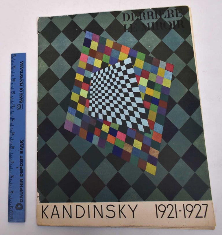 Item #170956 Derriere le Miroir: Kandinsky 1921-1927. Andre Chastel.