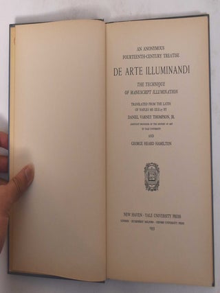 An Anonymous Fourteenth-Century Treatise, De Arte Illuminandi: The Technique of Manuscript Illumination