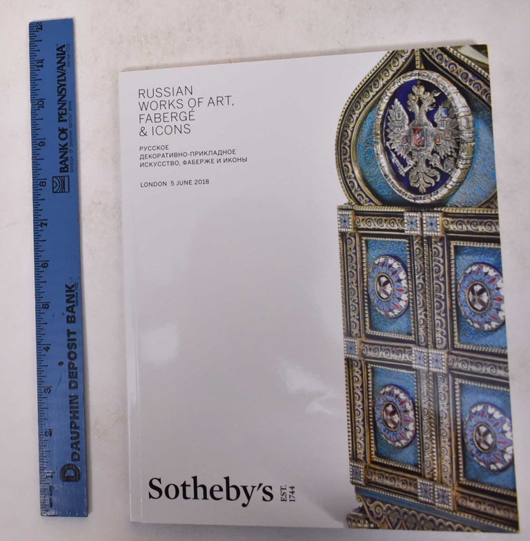 Item #171311 Russian Works of Art, Faberge & Icons. Sotheby's.