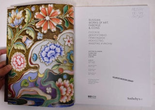 Russian Works of Art, Faberge & Icons
