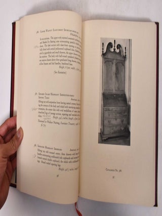 Colonial Furniture: The superb collection of the late Howard Reifsnyder, including signed pieces by Philadelphia cabinetmakers, formerly contained in the Reifsnyder residence, the Pennsylvania Museum and Mount Pleasant Mansion, Philadelphia; sold by order of the executors, Hannah G. Reifsnyder and Corn Exchange National Bank and Trust Company, Philadelphia