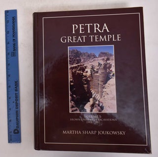 Item #171405 Petra Great Temple Volume I: Brown University Excavations, 1993-1997. Martha Sharp...