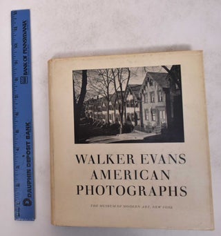 Item #171425 American Photographs. Lincoln Kirstein, Walker Evans