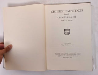 Chinese Paintings from the Chiang Er-Shih Collection