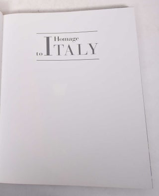 Homage to Italy