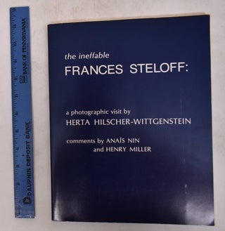 Item #171498 The Ineffable Frances Steloff: a Photographic Visit By Herta Hilscher-Wittgenstein....
