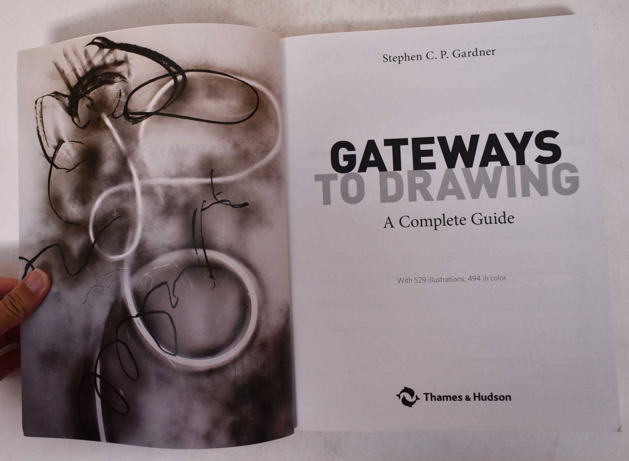 Gateways To Drawing A Complete Guide and Sketchbook Two books together