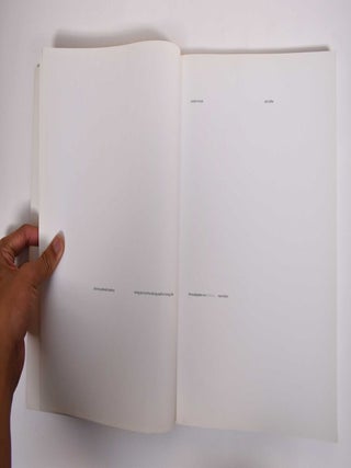 Item #171711 Carsten Nicolai: Anti Reflex. Max Hollein