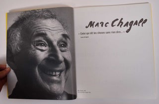 Marc Chagall: "Celui que dit les choses sans rien dier..."
