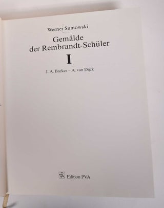 Gemalde Der Rembrandt-Schüler (6-Volume set)