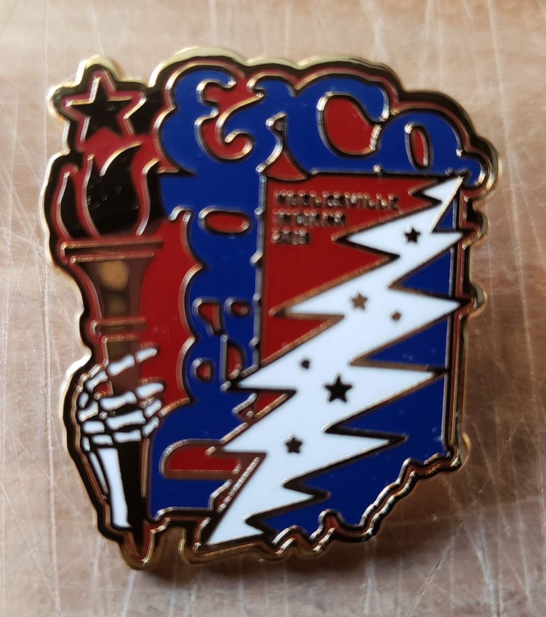 Item #171883 Dead and Company - 2019 - Tour Pin - Noblesville, IN (Ruoff Home Mortgage Center)