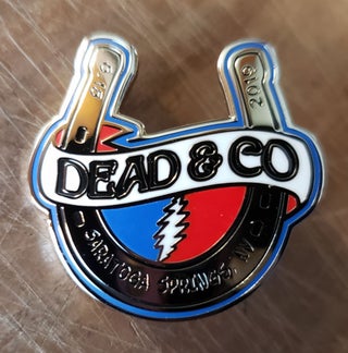 Item #171886 Dead and Company - 2019 - Tour Pin - SPAC (Saratoga Performing Arts Center