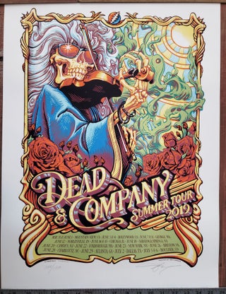 Item #171892 Dead and Company - 2019 - Tour Poster - Entire Tour. A. J. Masthay
