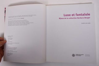 Luxe et Fantaisie: Bijoux de la Collection Barbara Berger