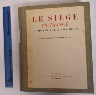 Item #172165 Le Siege en France du Moyen Age a nos Jours. Guillame Janneau, Madeleine Jarry