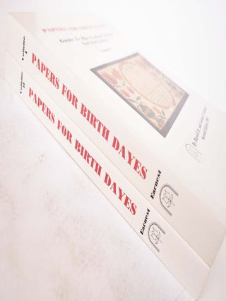 Item #172325 Papers for birth dayes: Guide to the fraktur artists and scriveners. Corinne P....
