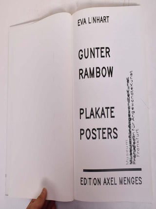 Gunter Rambow: Plakate Posters