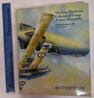 Item #172431 The Norm Flayderman Collection of Vintage Aviation Memorabilia. Butterfields